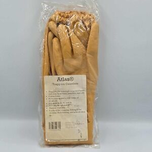 Atlas 772 Chemical Resistant Nitrile Coated Lined Protective Work Gloves, 1 Pair